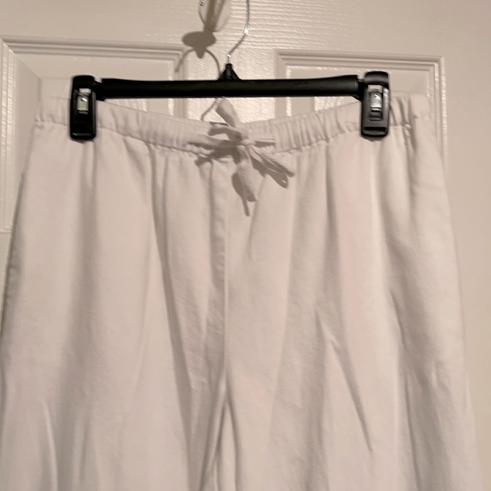 Orvis Winter White Drawstring Pants - image 1